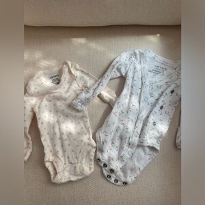 Carters preemie one sleeve onesies